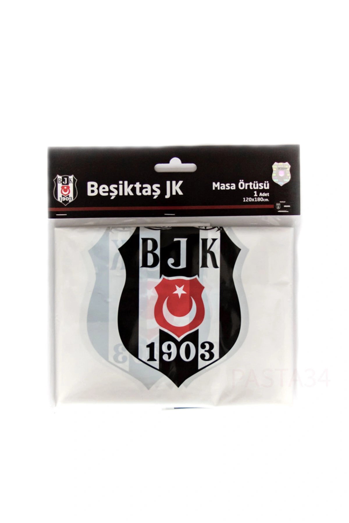 Masa Örtüsü Beşiktaş Parti 120x180cm