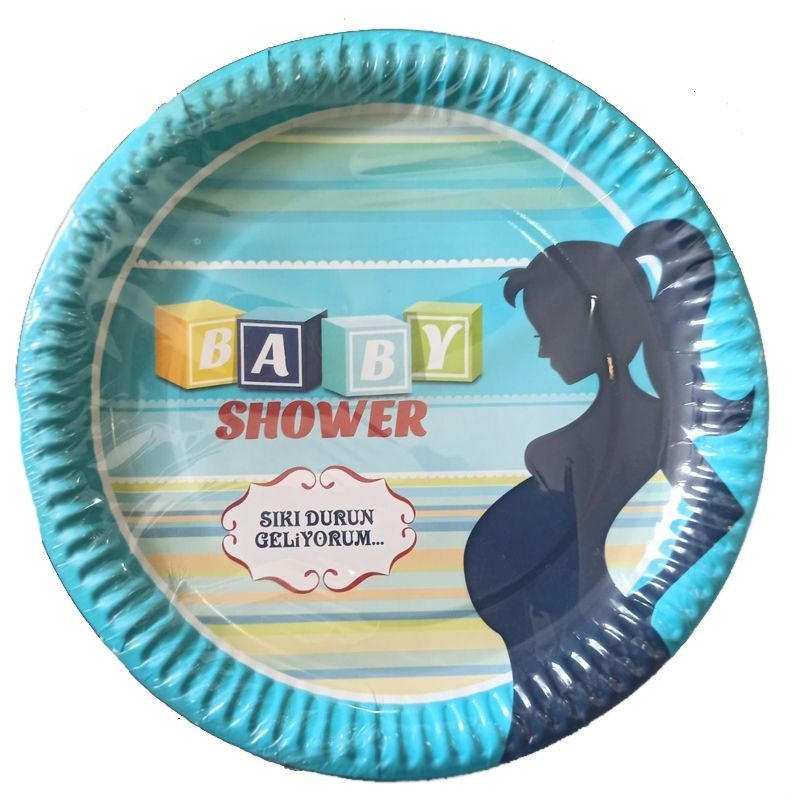 Baby Shower Erkek Bebek 8'li 23 Cm