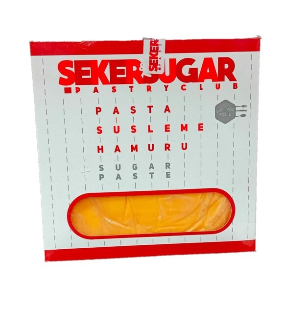 Şeker & Sugar Şeker Hamuru 1 Kg - Turuncu