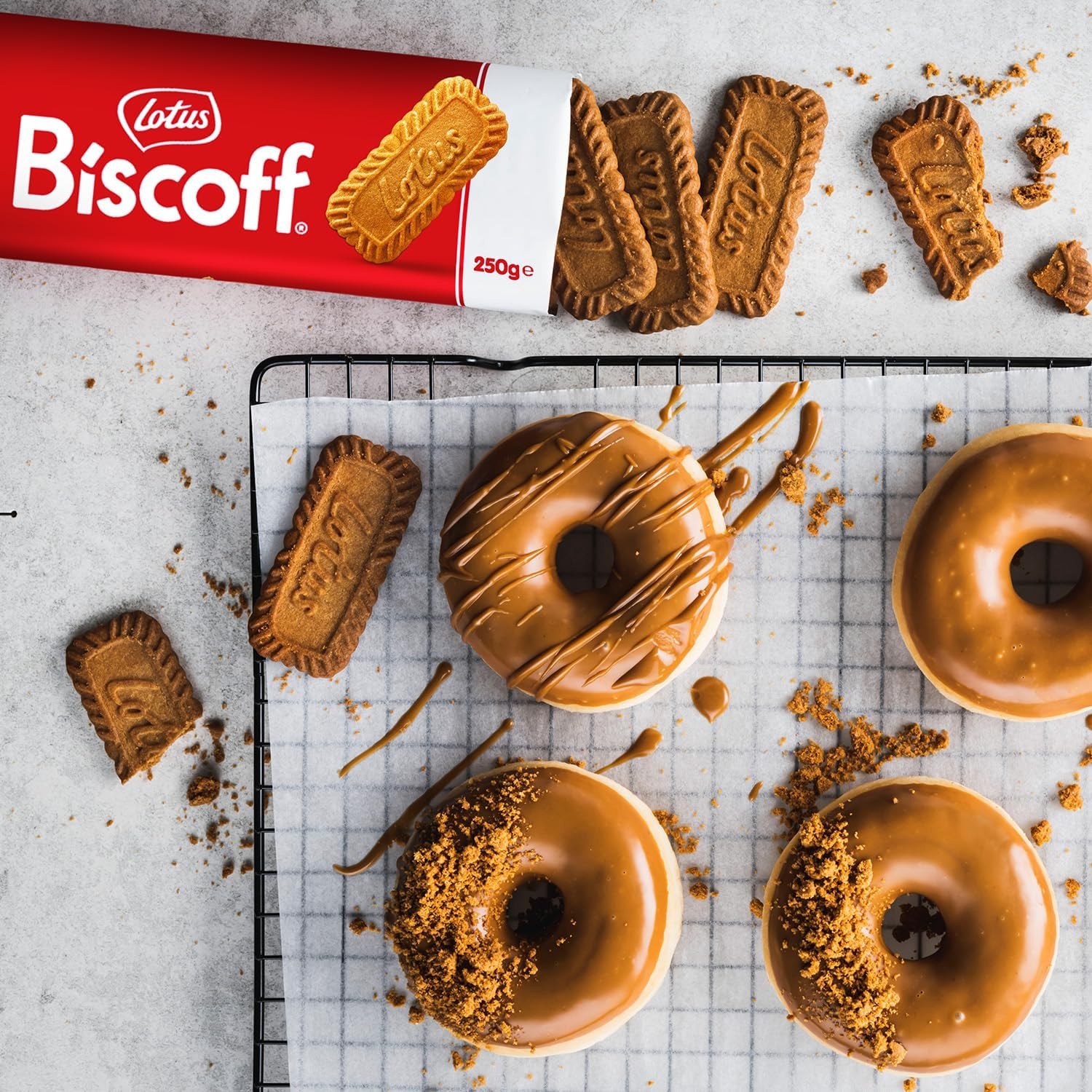 Lotus Biscoff Karamelize Bisküvi 250 Gr