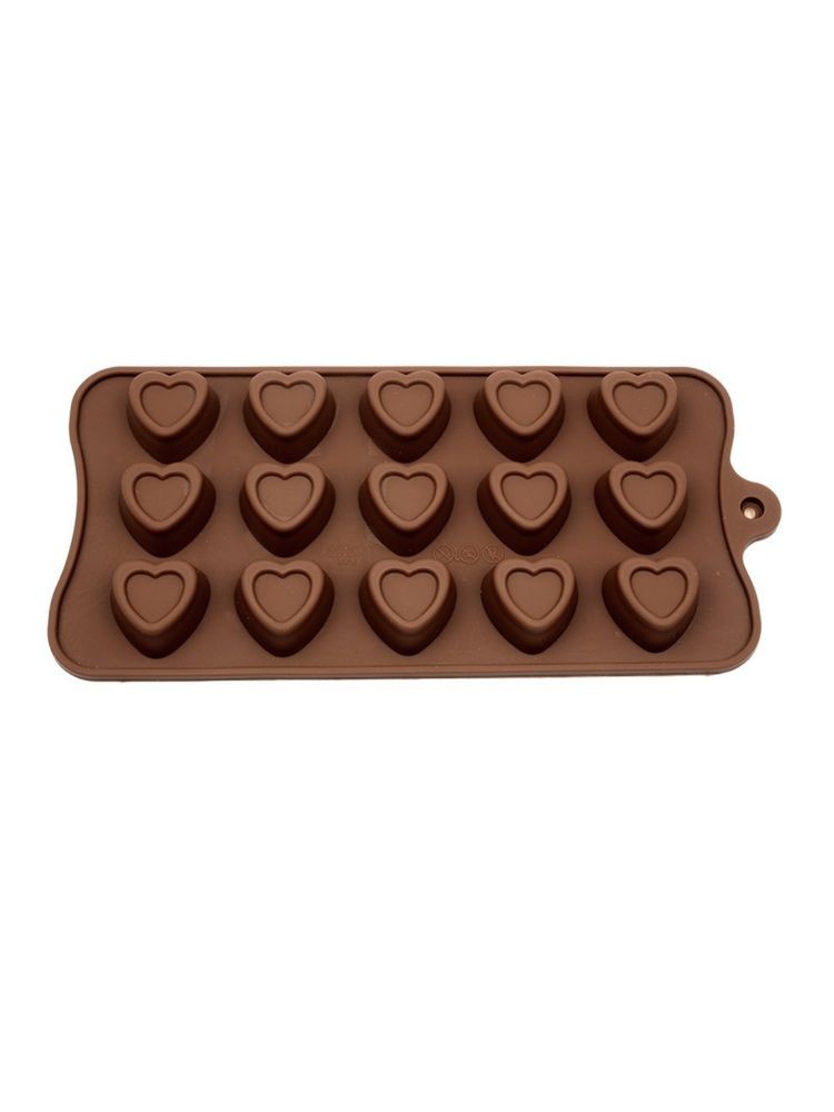 Silikon Çikolata Kalıbı İçiçe Kalpler