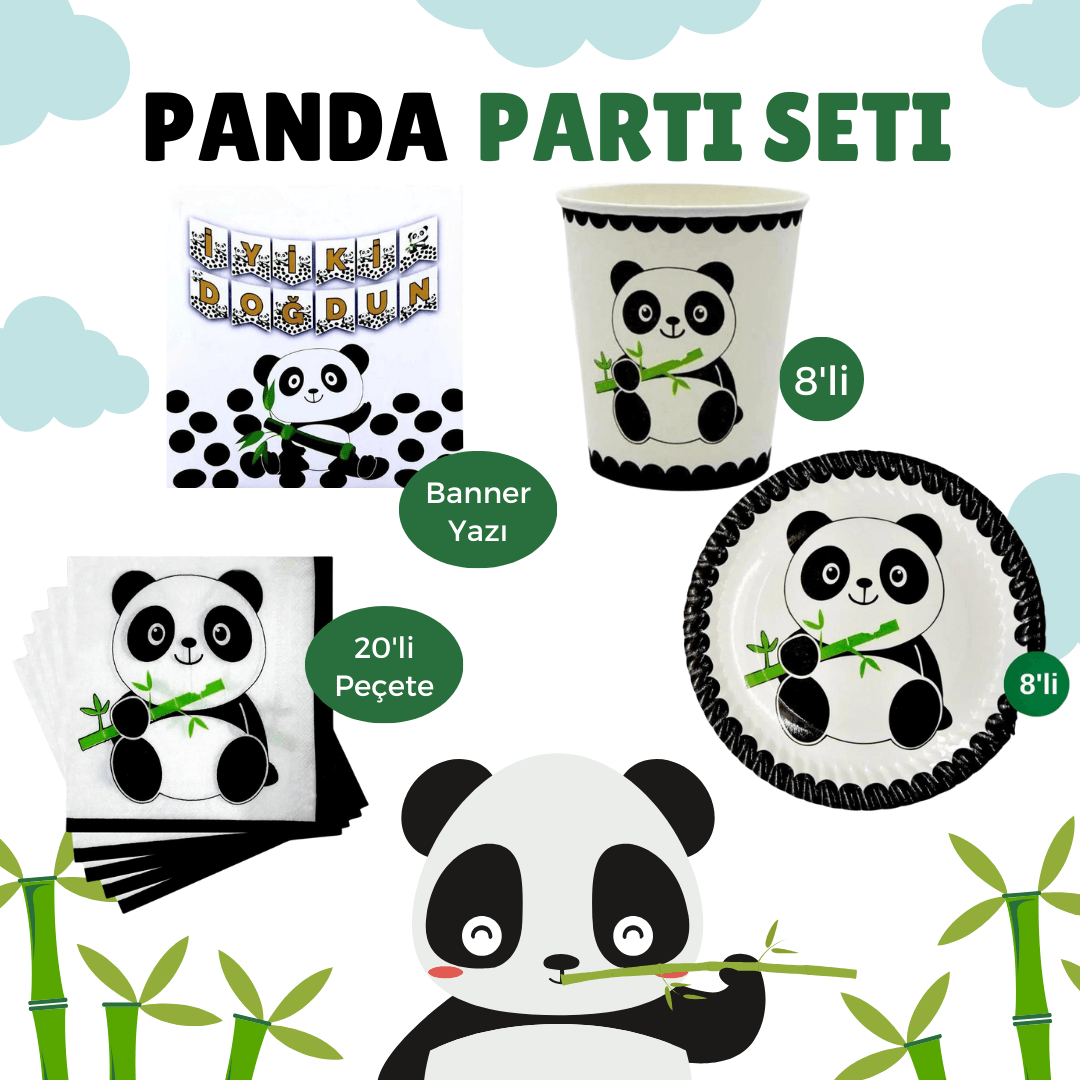 Panda Parti Seti