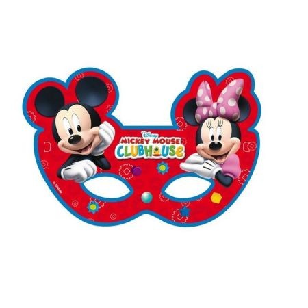 Mickey Mouse Maske 6'lı
