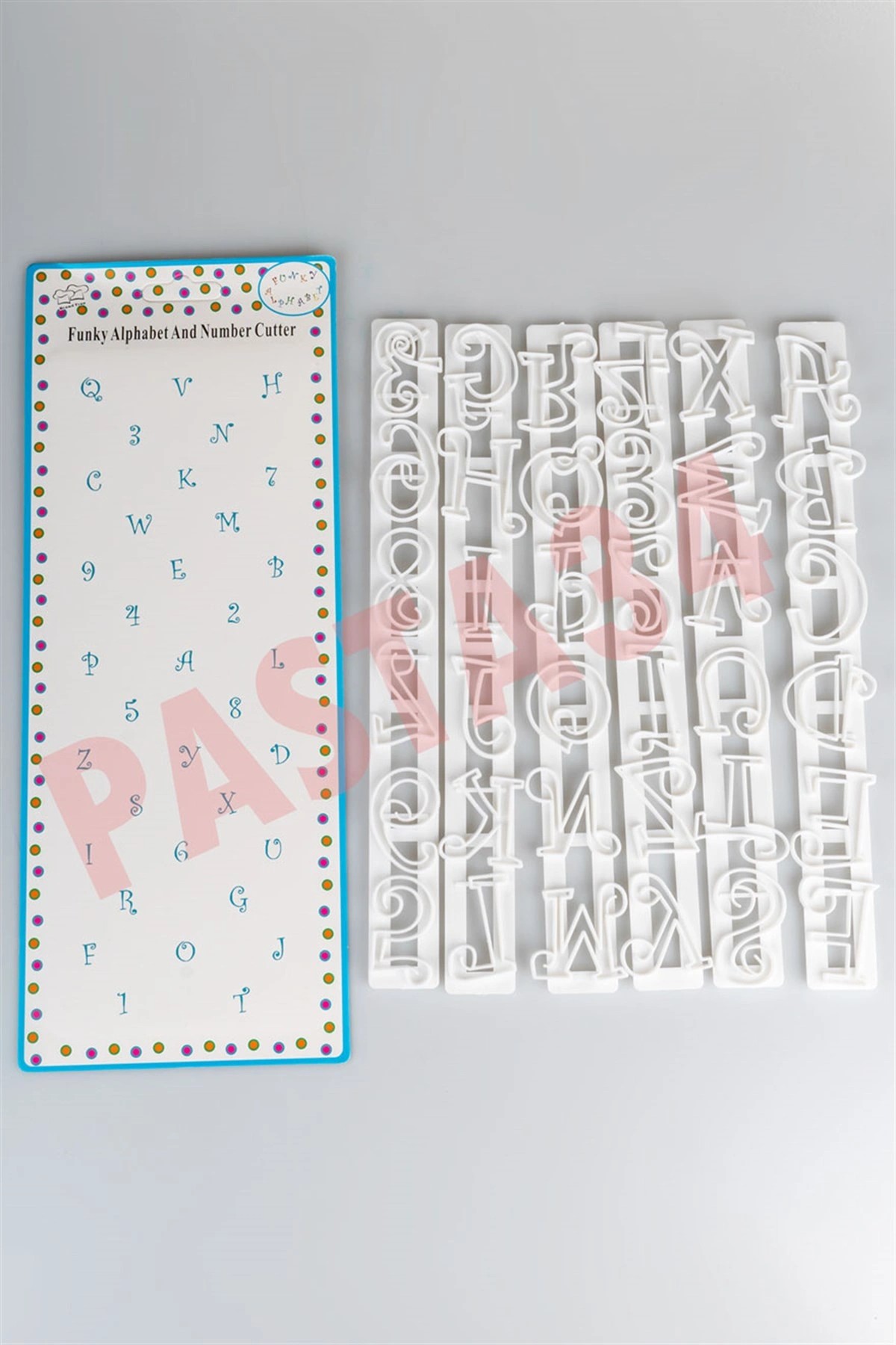 Funky Harf ve Sayı Plastik Set