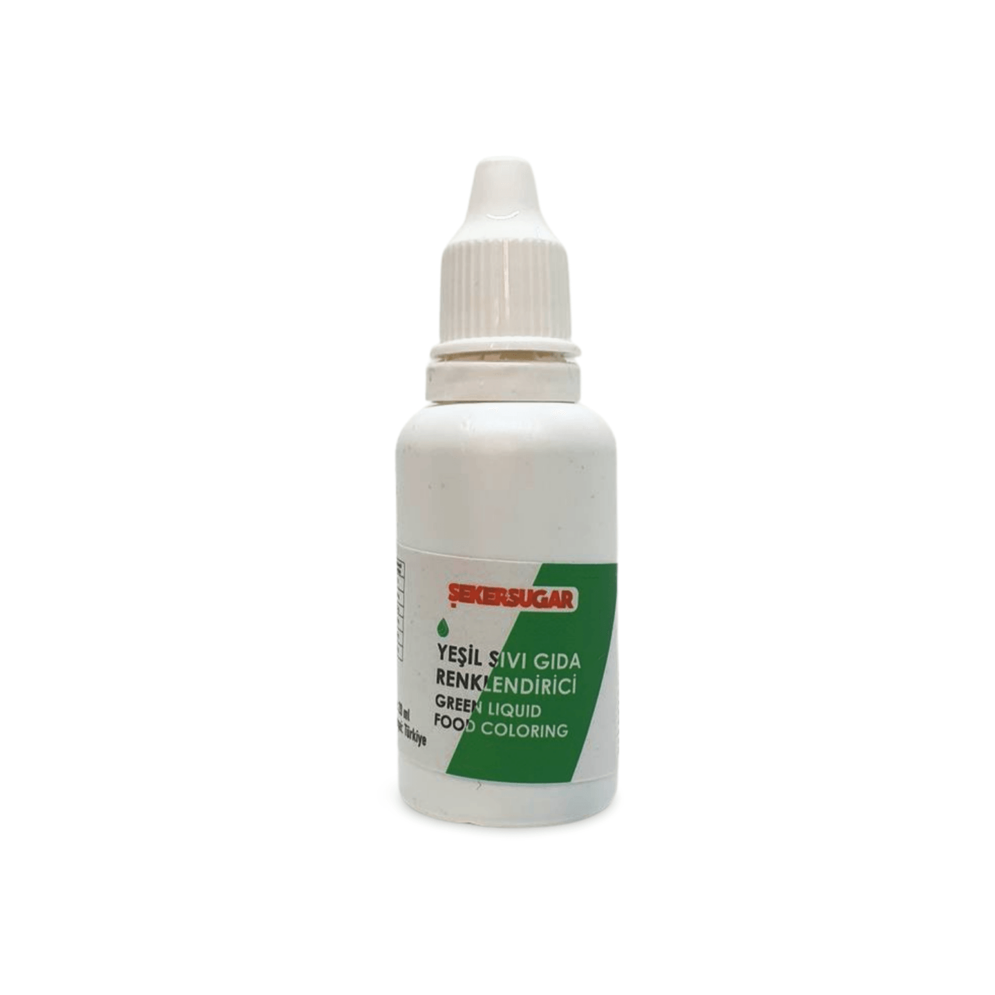 Şeker & Sugar Sıvı Gıda Boyası 20 ML - Yeşil