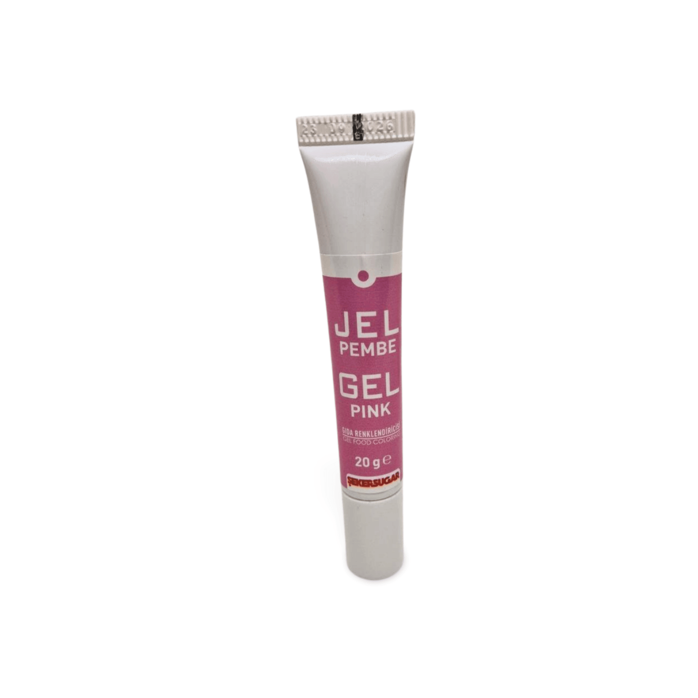 Şeker & Sugar Jel Gıda Boyası Tüp 20 Gr - Pembe