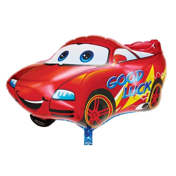 Figür Folyo Balon 65x50 cm Kırmızı Araba
