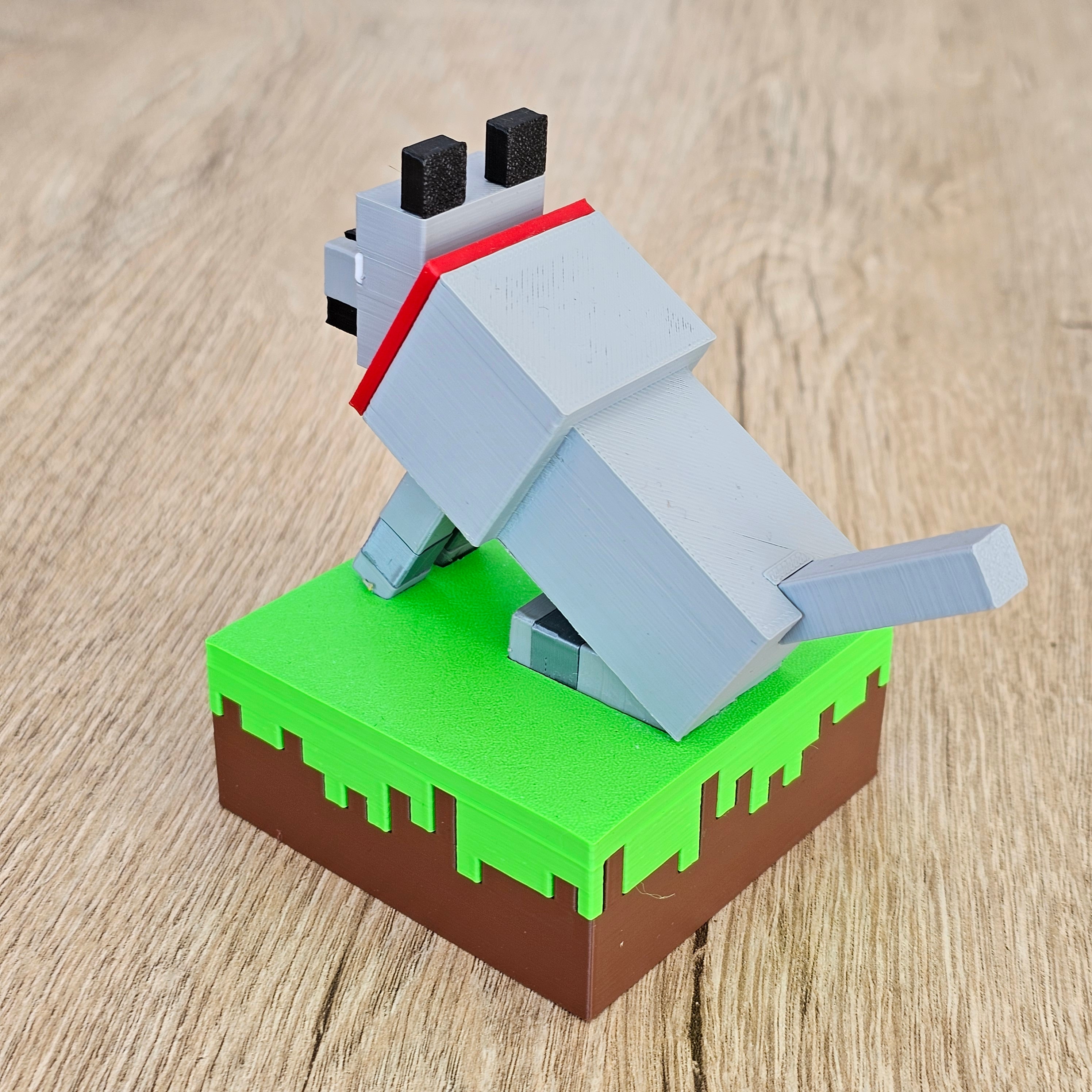 Minecraft Oyun Figürü Kurt