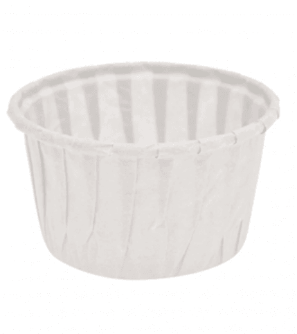 50'li Cupcake Kapsül 62x40 Beyaz