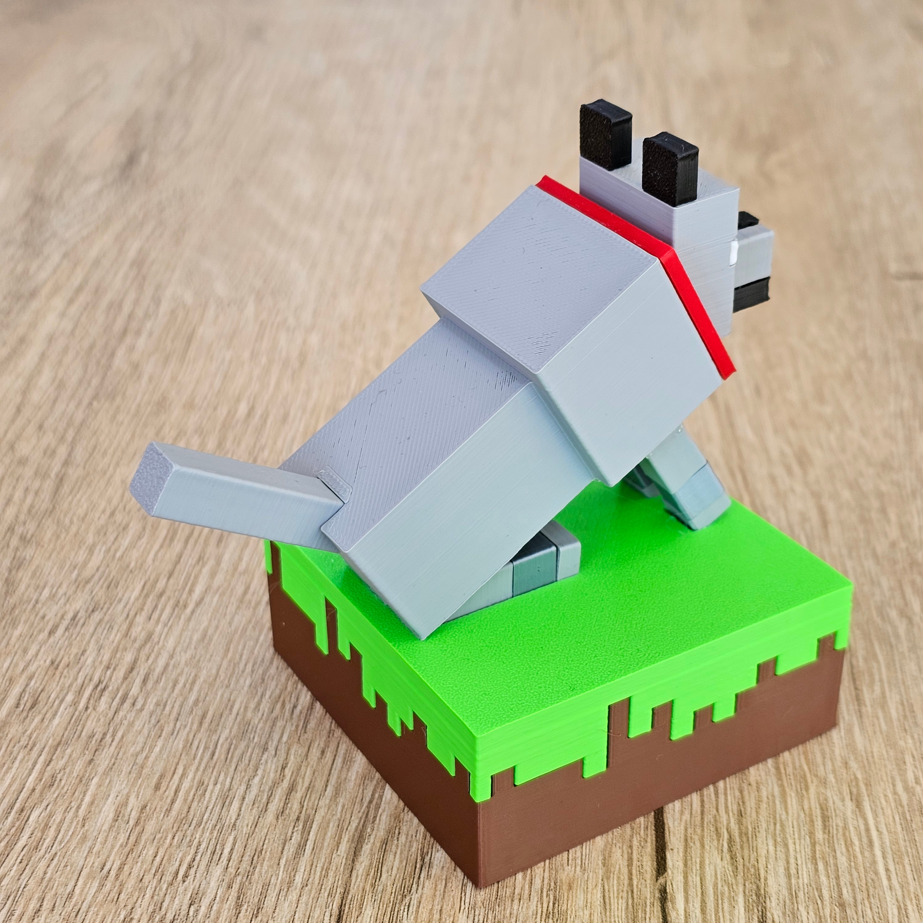 Minecraft Oyun Figürü Kurt