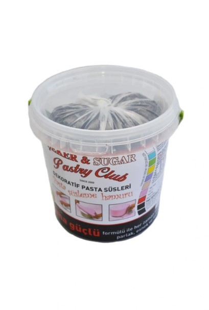 Şeker & Sugar Şeker Hamuru 1 Kg - Siyah