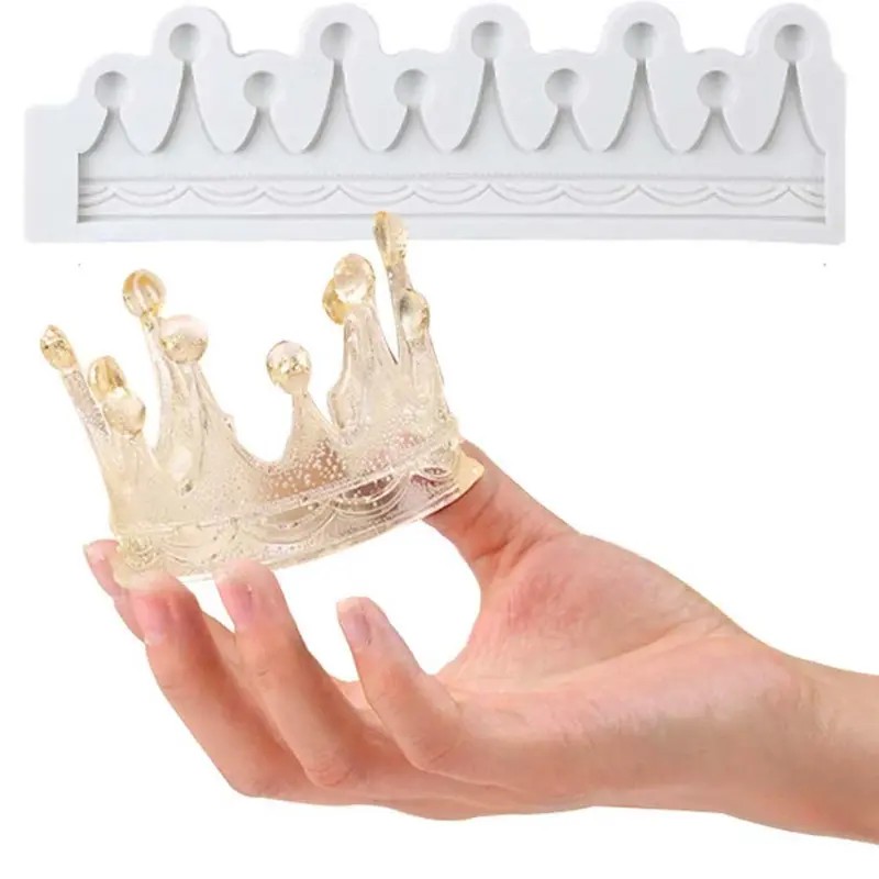Silikon Kalıp Taç 20 cm 240