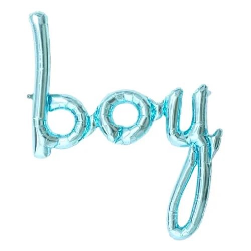 Figür Folyo Balon Boy Mavi 55.4x88.5 Cm