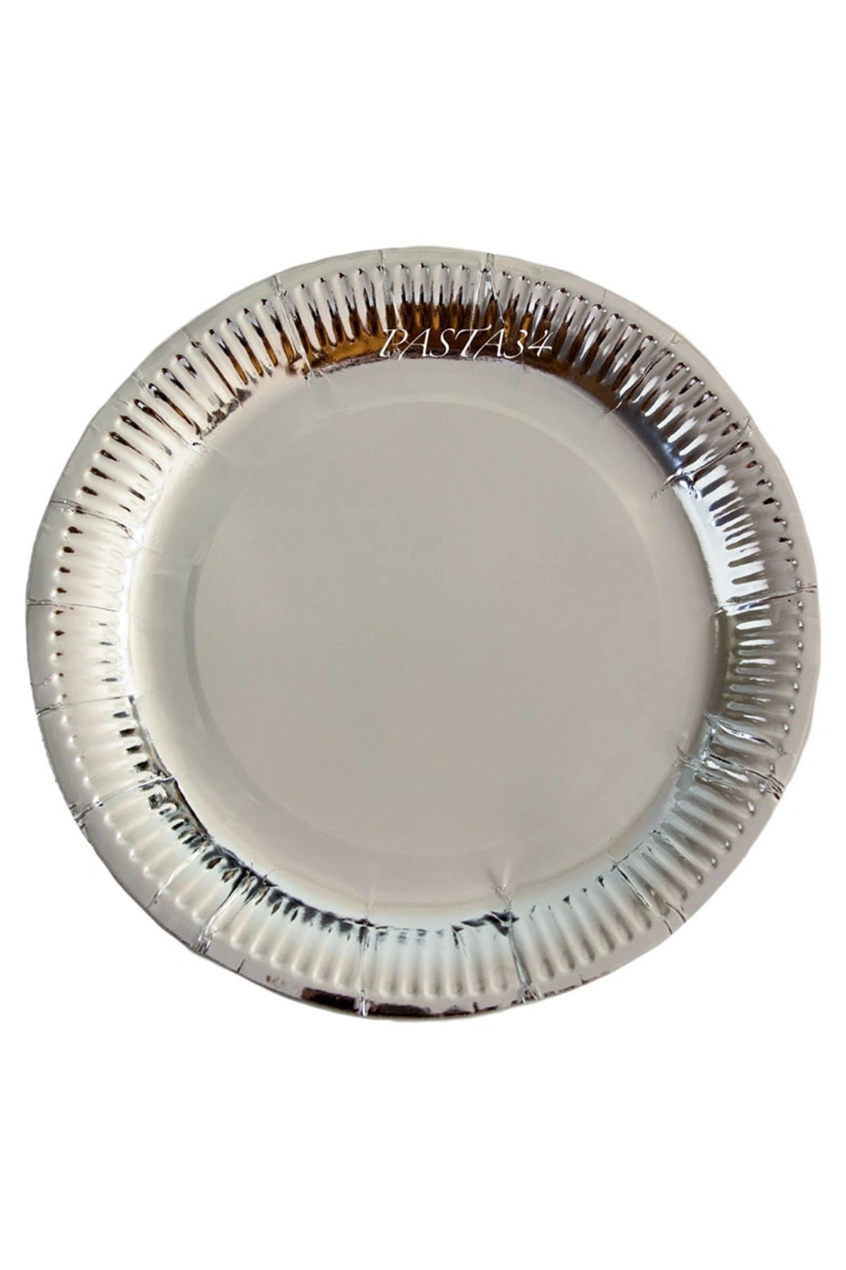 Gümüş Folyo Tabak 10'lu