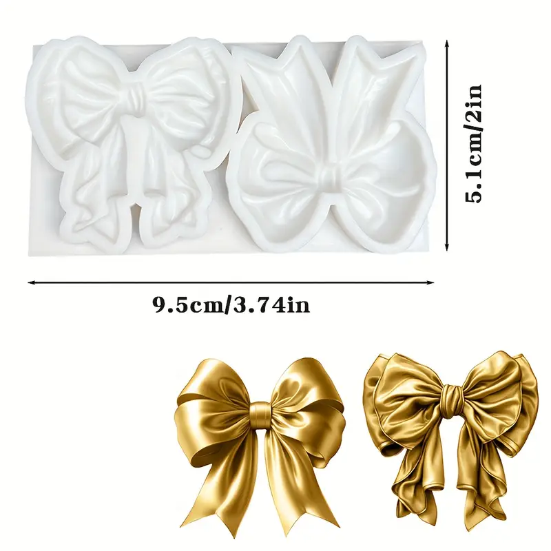 Fiyonk 2'li Gıda Uyumlu Silikon Kalıp BZM44