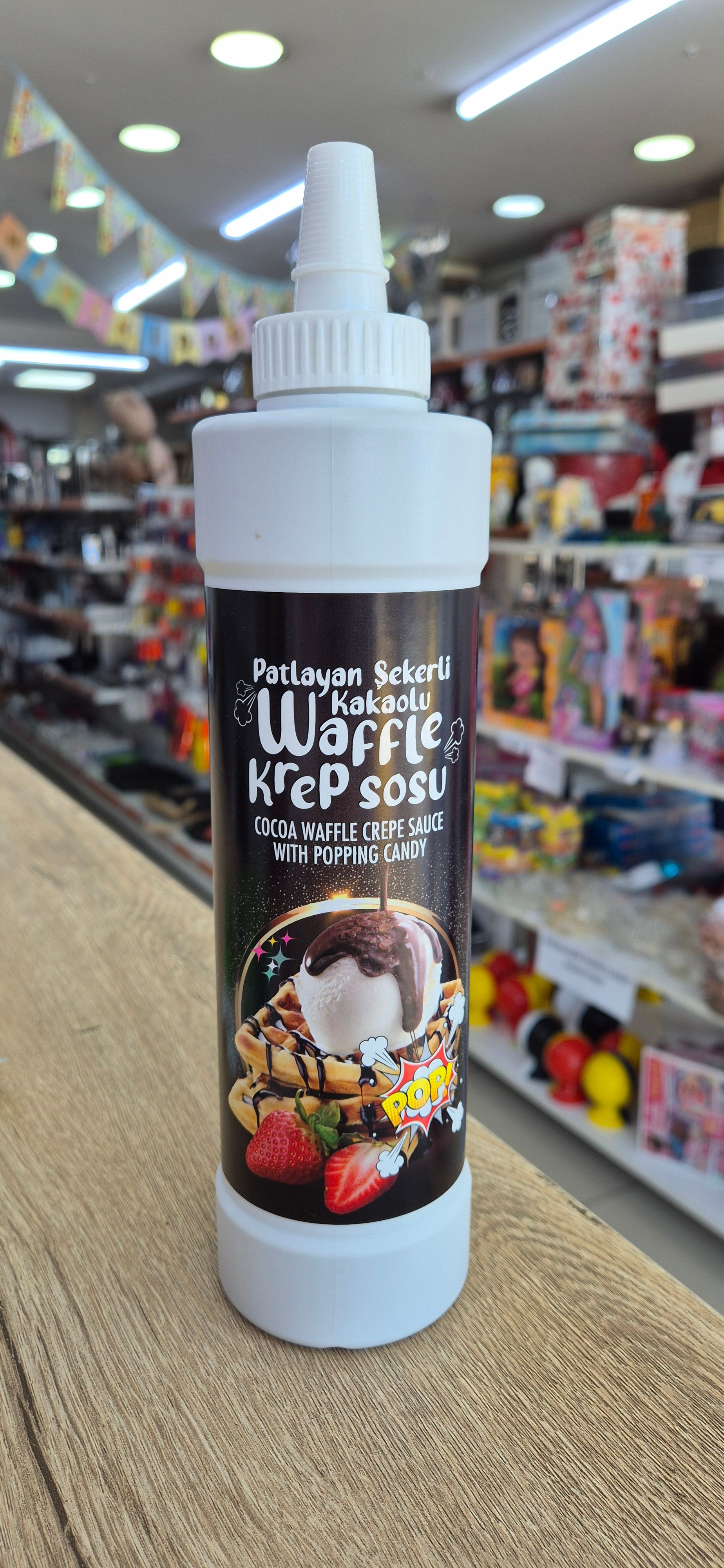APM VİP Patlayalan Şekerli Kakaolu Waffle Krep Sosu