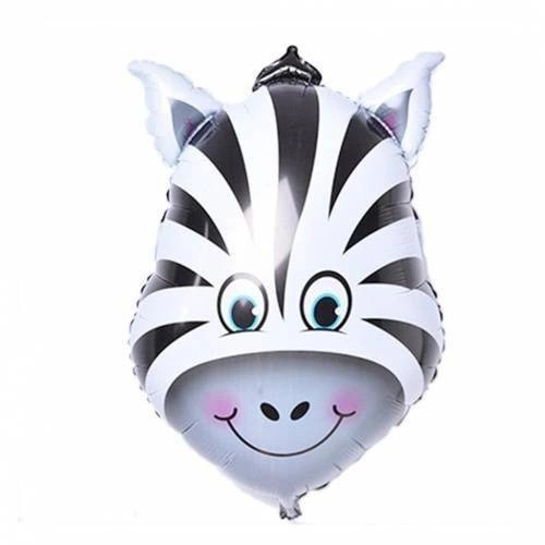 Folyo Balon 22" Safari Hayvanlar Zebra