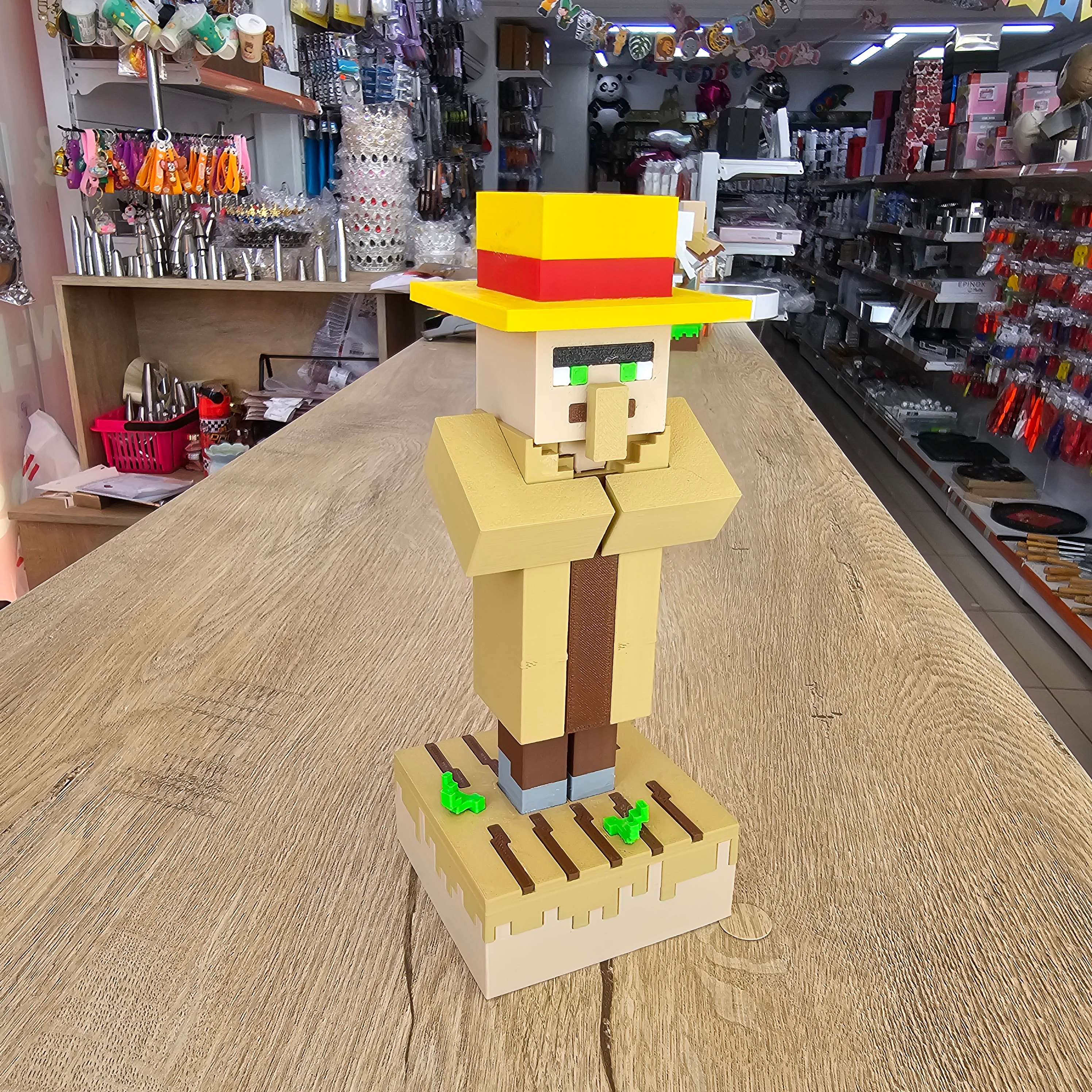 Minecraft Oyun Figürü Farmer Villager
