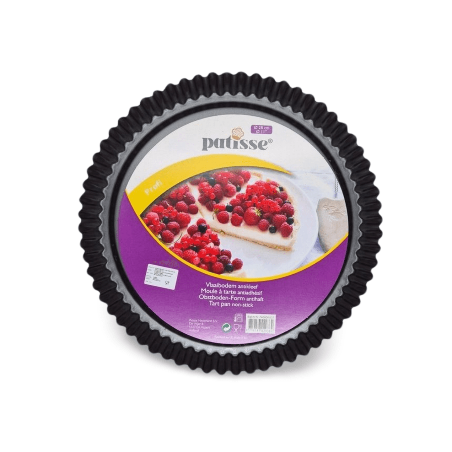Patisse Oluklu Tart Kalıbı 28 Cm