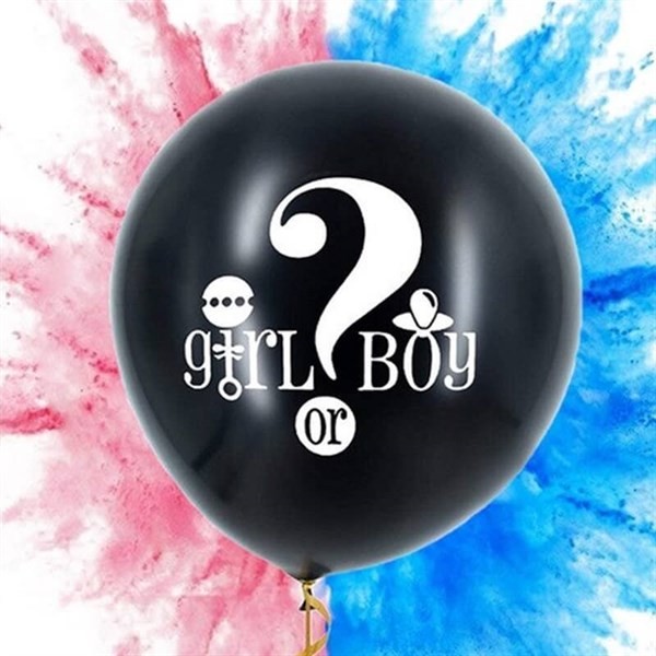 Cinsiyet Balonu Boy Büyük Tekli