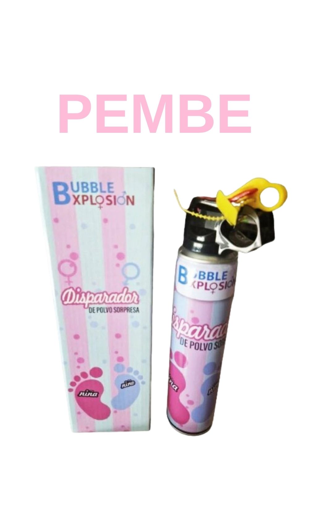 Sprey Cinsiyet Tüpü - Pembe