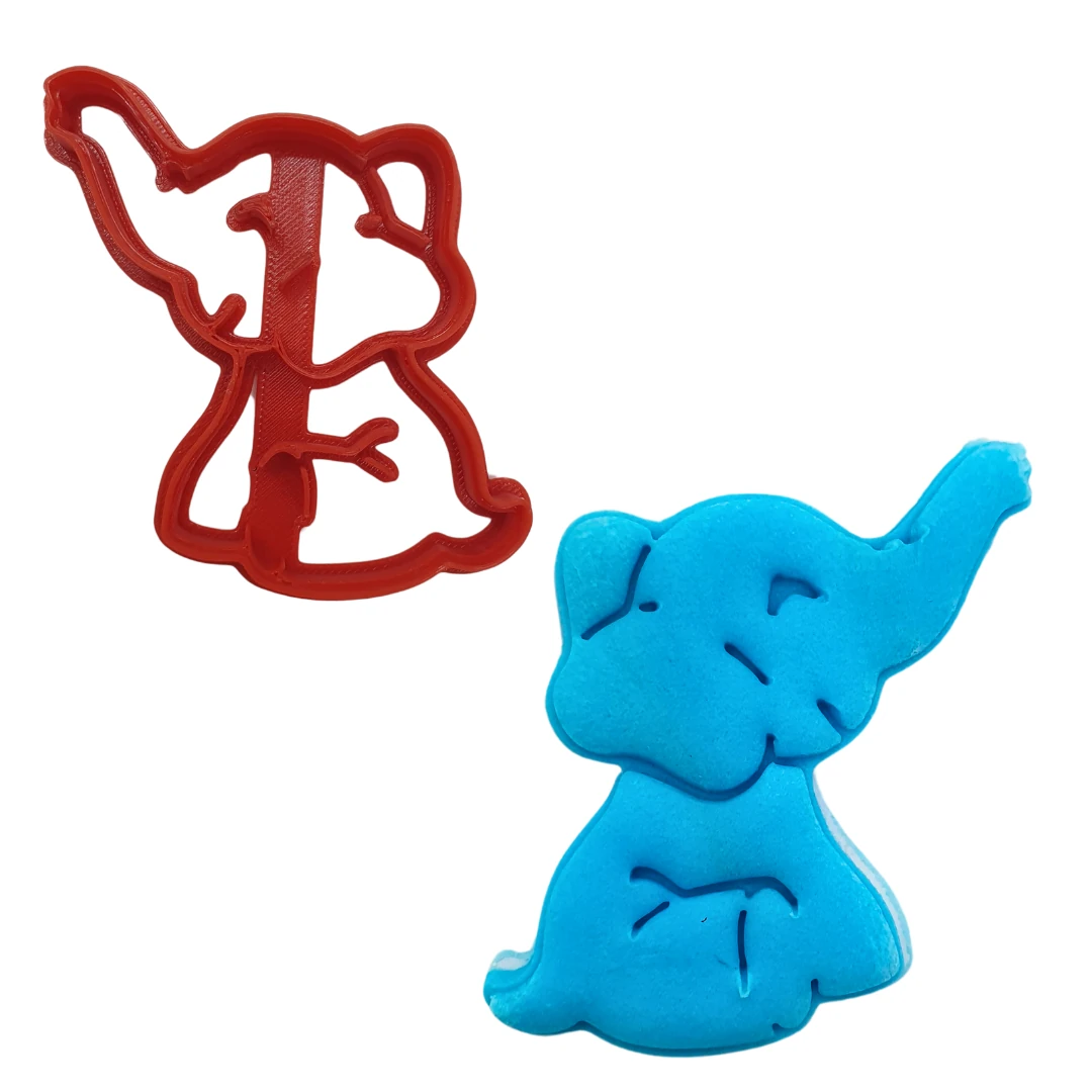 Özel Seri Kurabiye Kalıbı Yavru Fil