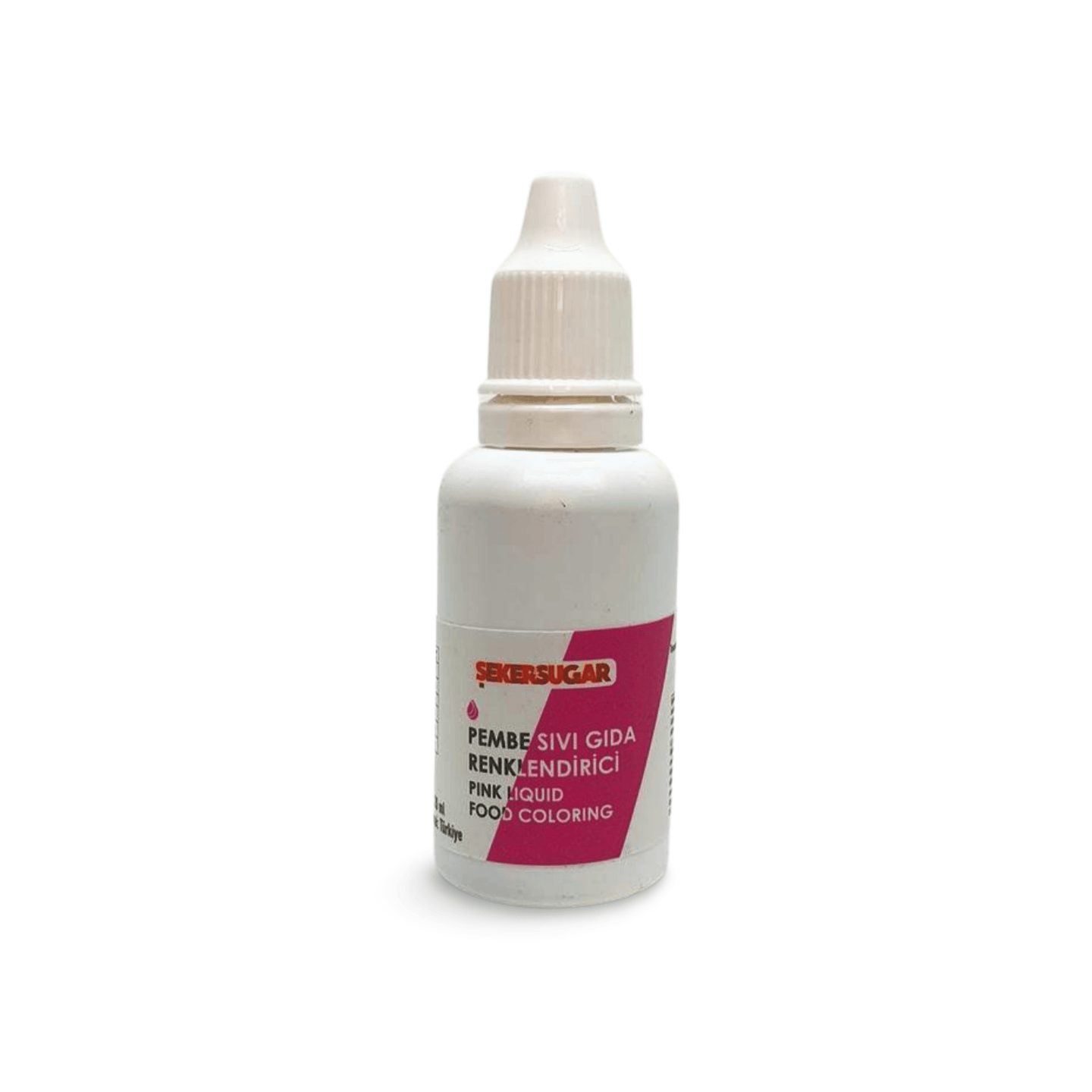 Şeker & Sugar Sıvı Gıda Boyası 20 ML - Pembe