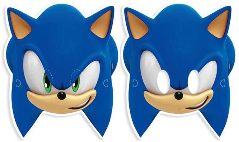 Sonic Maske  6'lı