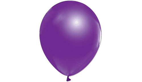 Pastel Büyük Balon 5'li - Mor