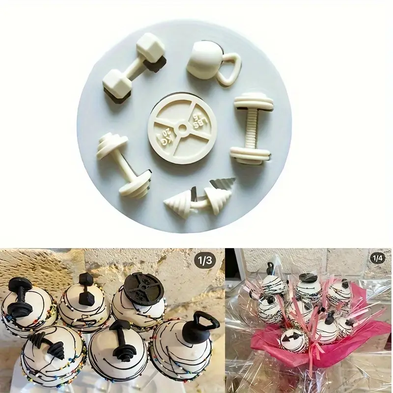 Fitness Aletleri Gıda Uyumlu Silikon Kalıp BZM45