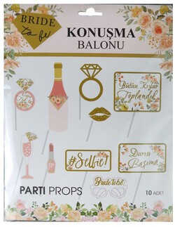 Konuşma Balonu Seti Bride to Be
