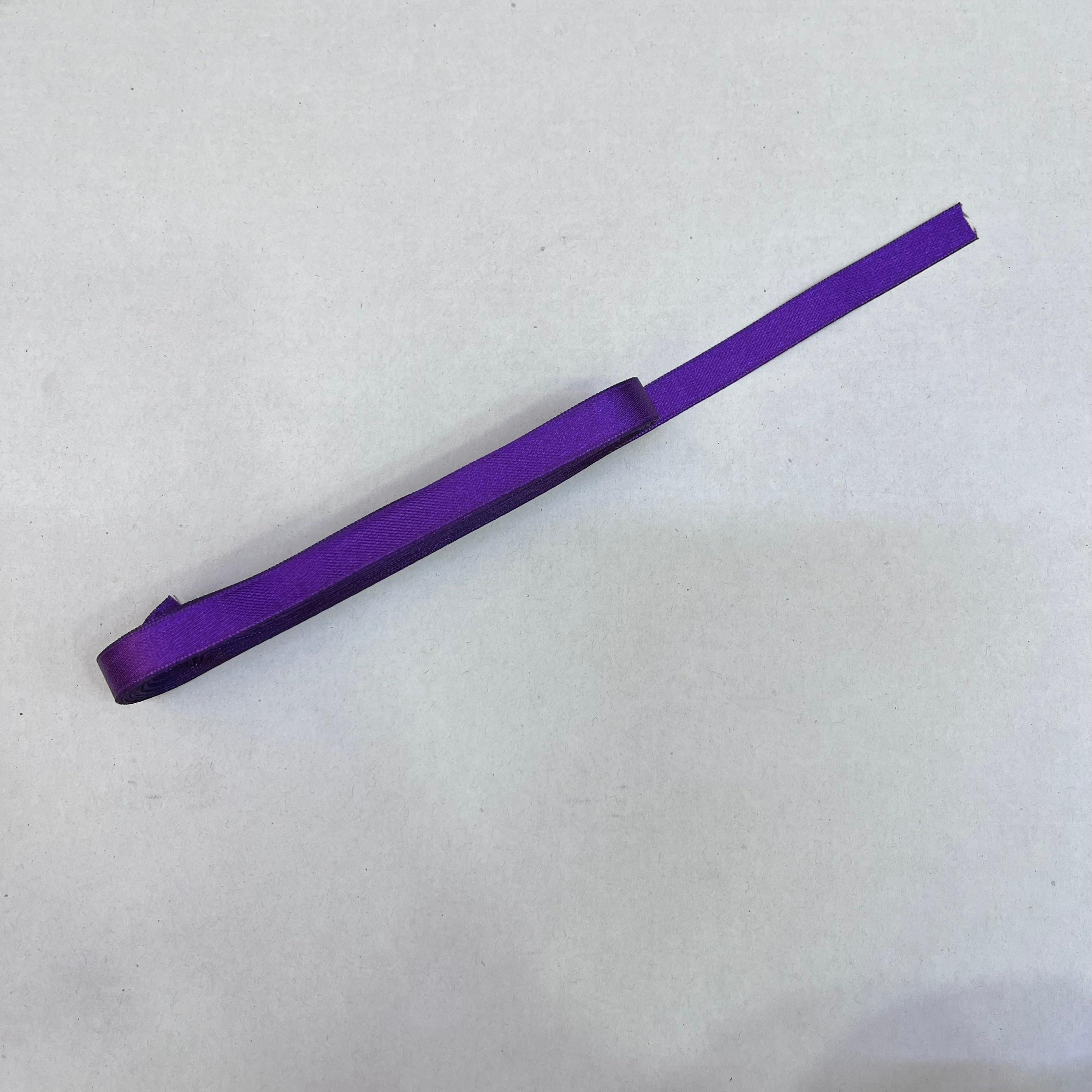 Kurdela 10 Mm Şerit - Mor