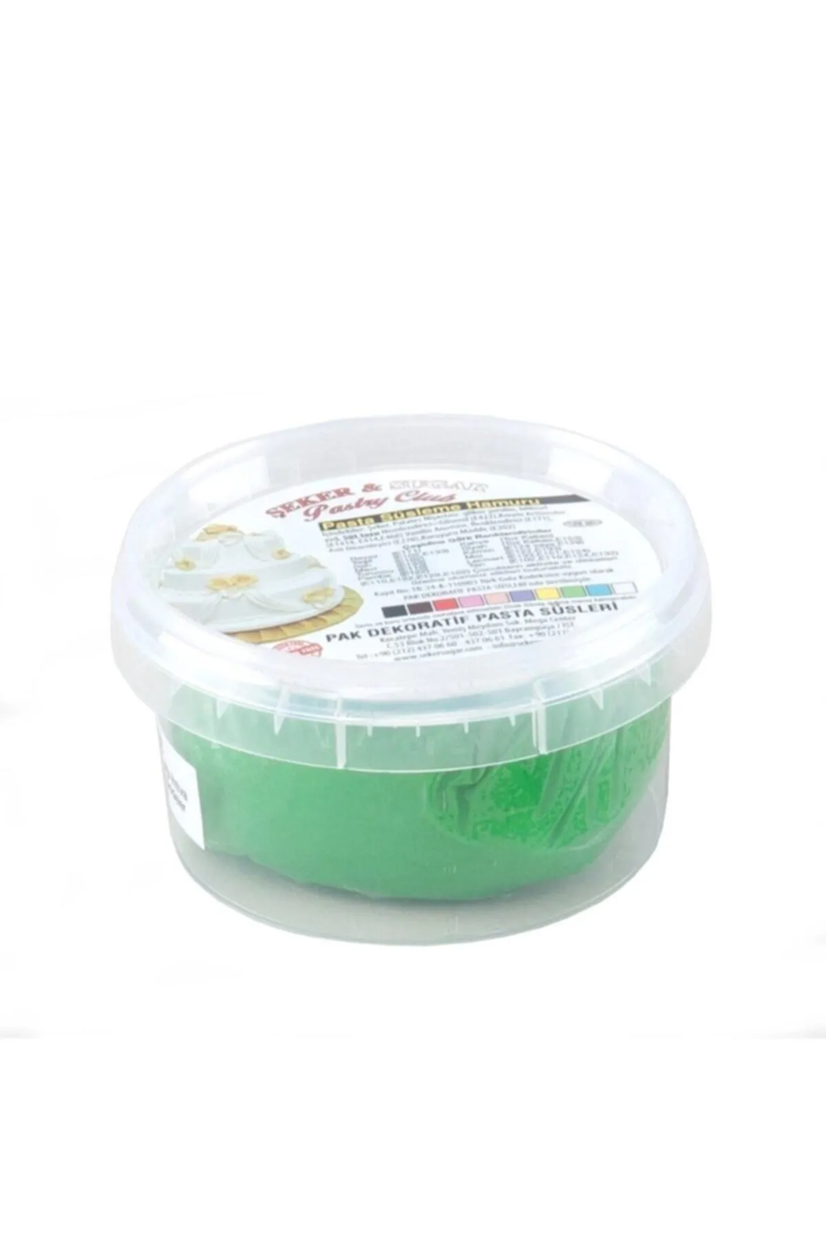 Şeker & Sugar Şeker Hamuru 200 Gr - Yeşil