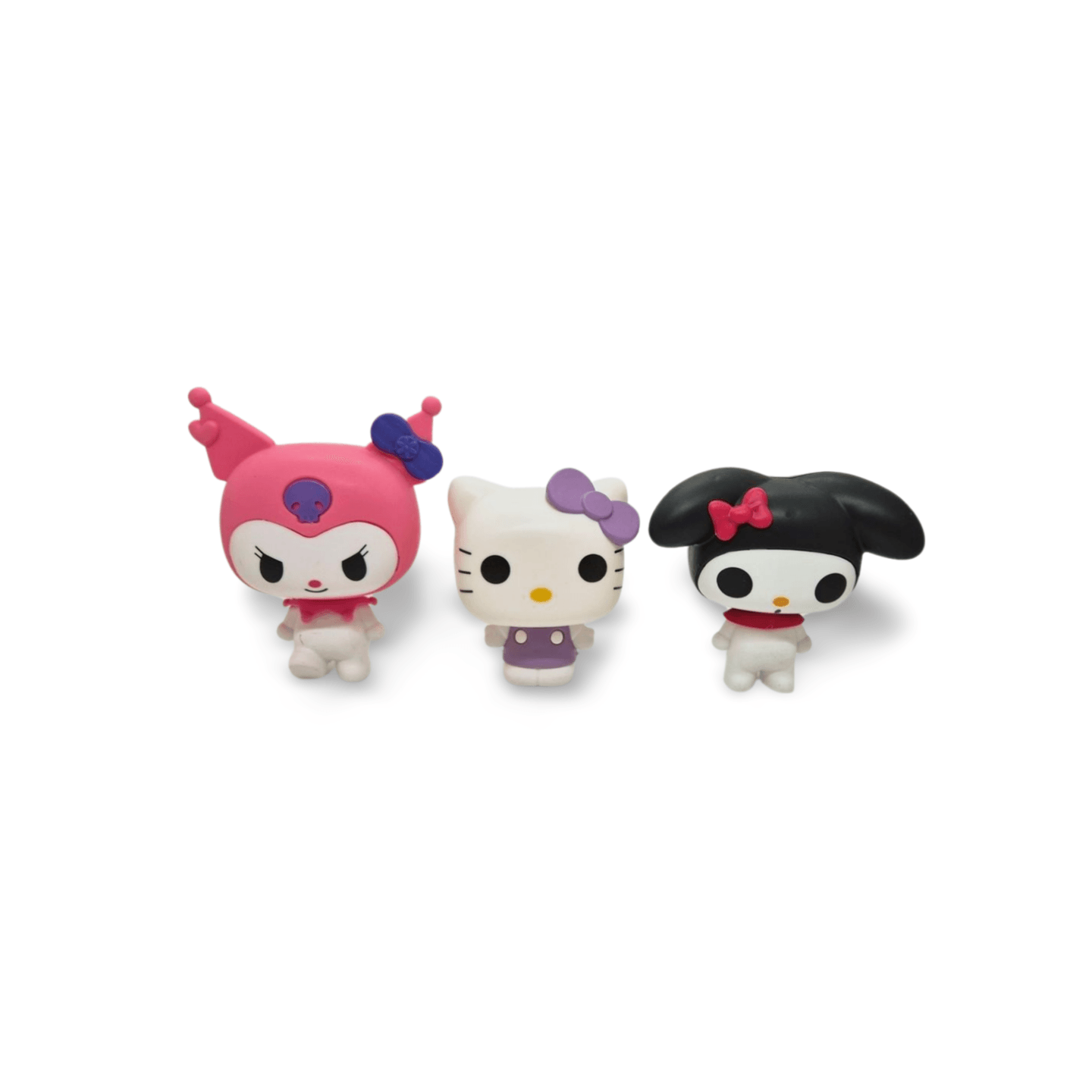 Kuromi 3'lü Plastik Oyuncak Seti