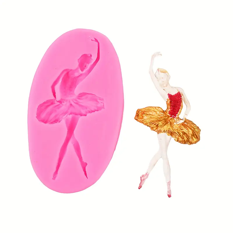 Balerin Gıda Uyumlu Silikon Kalıp BZM49