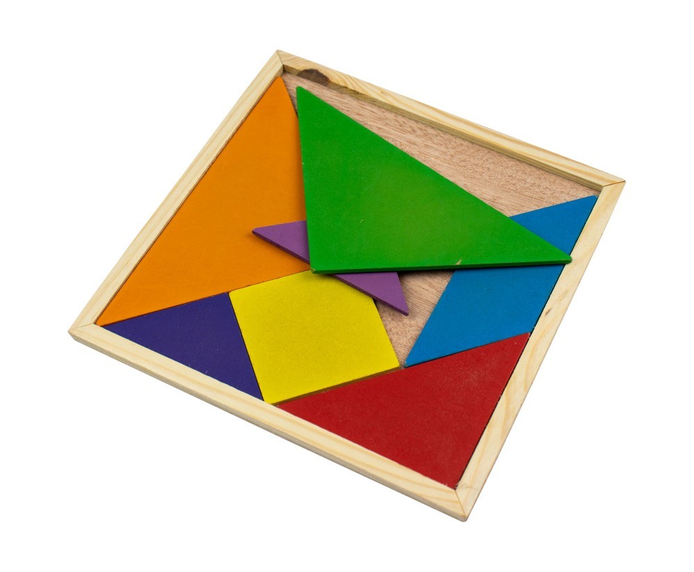 Tangram Buyuk Boy 20x20 Cm