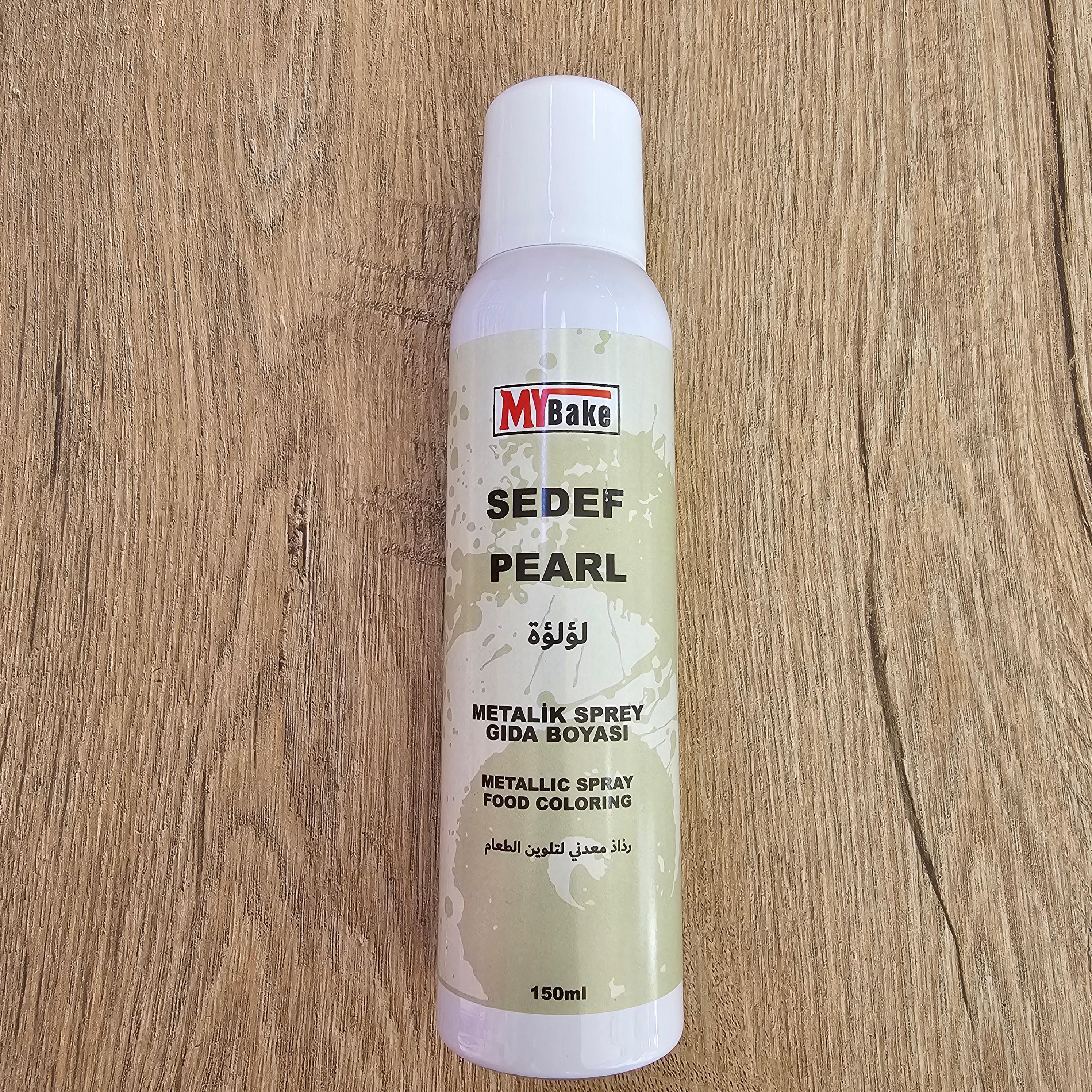My Bake Metalik Sprey Boya 150 ML - Sedef