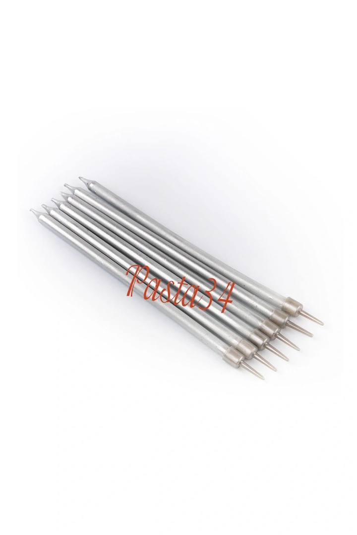 İnce Mum 14 Cm 6'lı