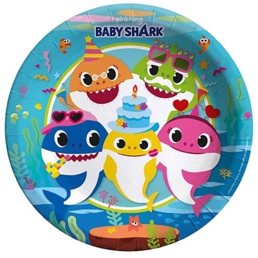 Karton Tabak 8'li Baby Shark