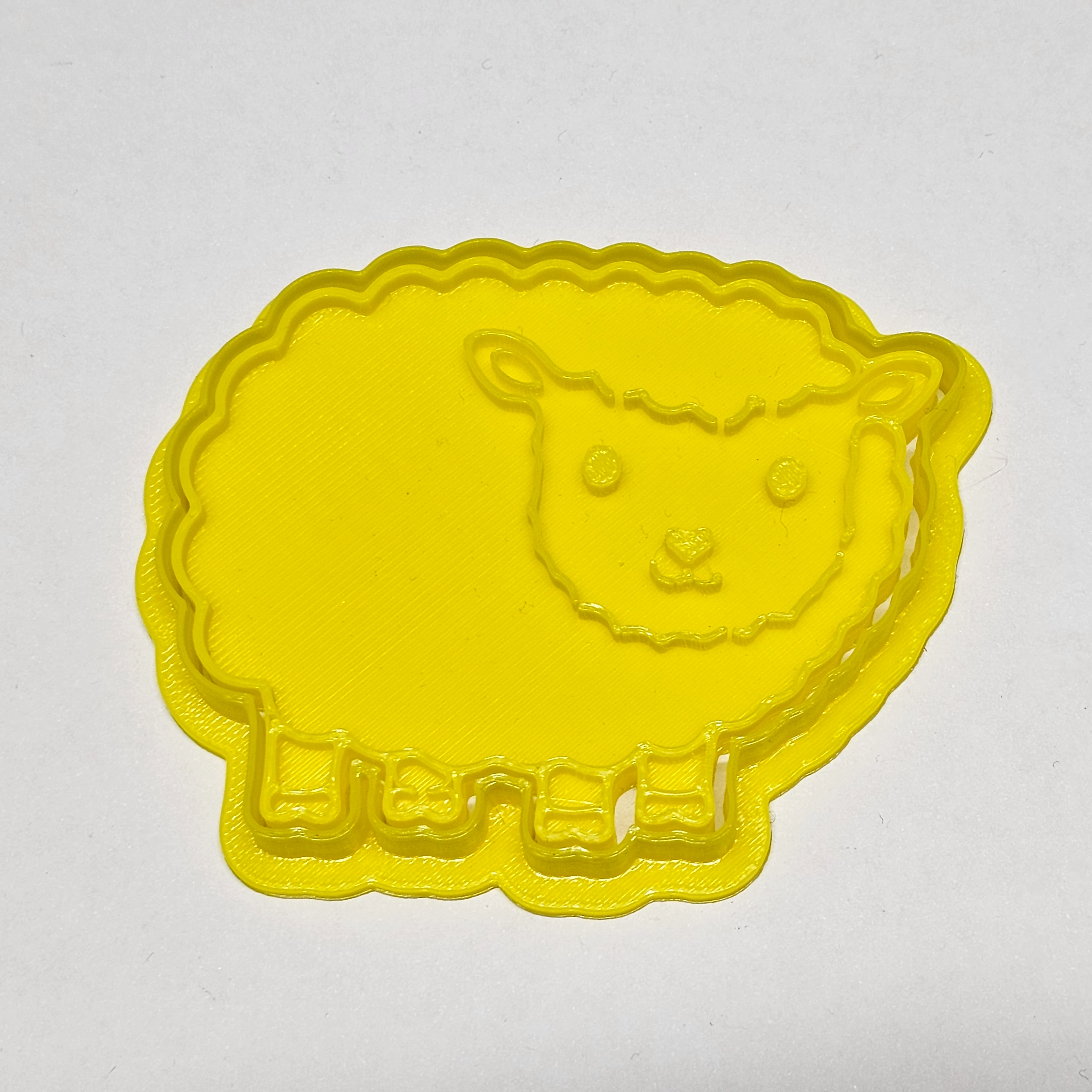 Özel Seri Kurabiye Kalıbı Koyun (2 Parça)