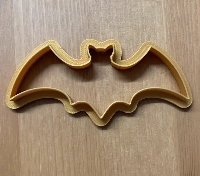 Özel Seri Kurabiye Kalıbı Yarasa Batman