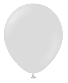 Pastel Büyük Balon 5'li - Beyaz