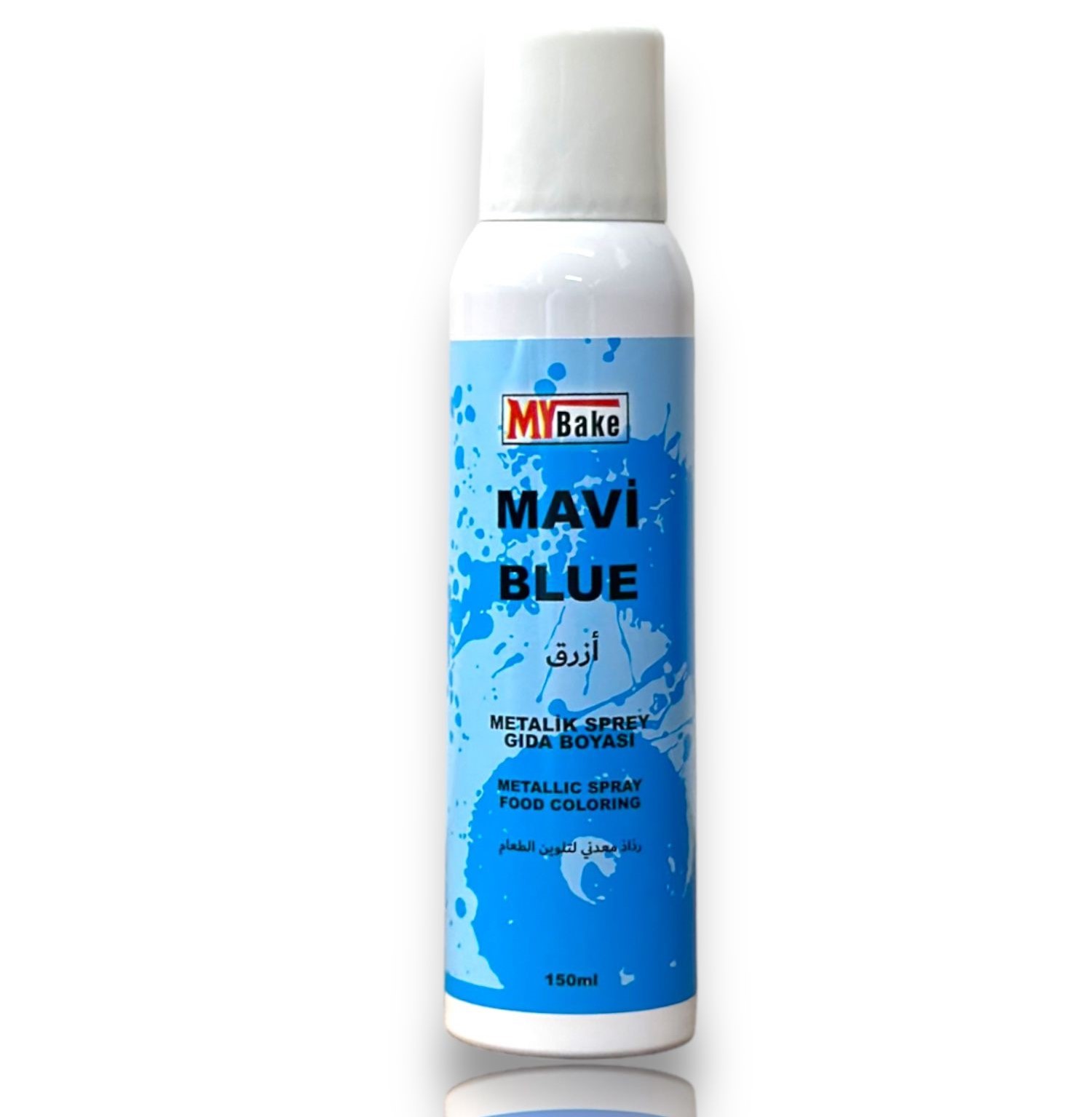 My Bake Metalik Sprey Boya 150 ML - Mavi