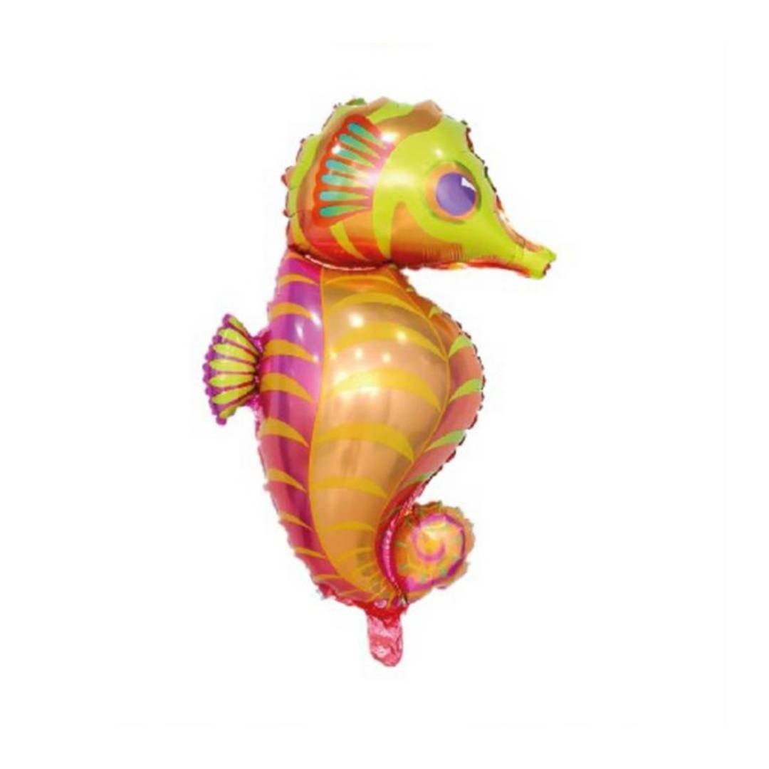 Figür Folyo Balon Deniz Atı Sarı 96x51 Cm