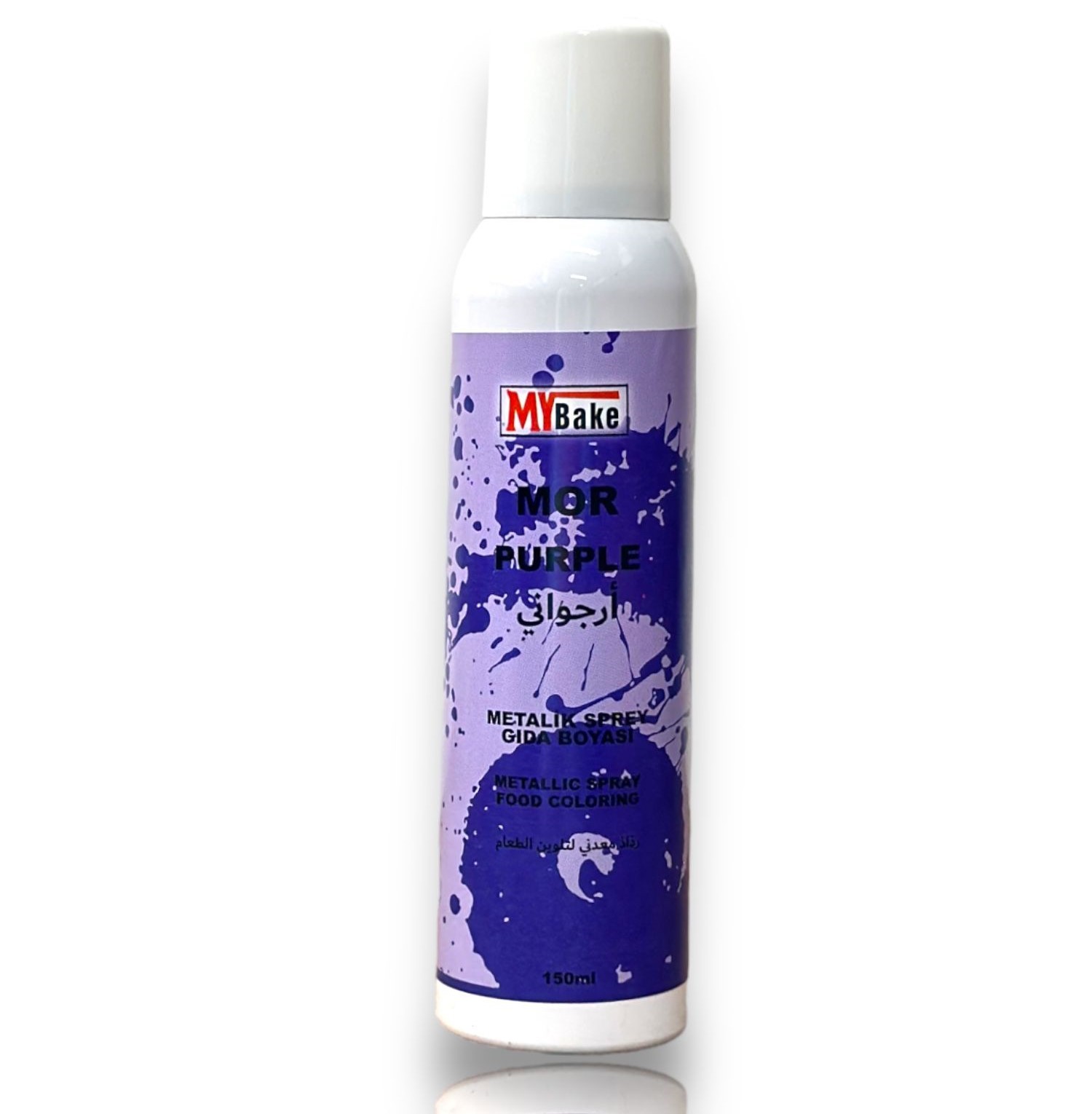 My Bake Metalik Sprey Boya 150 ML - Mor