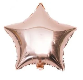 Figür Folyo Balon 18 inç Yıldız Roze Gold