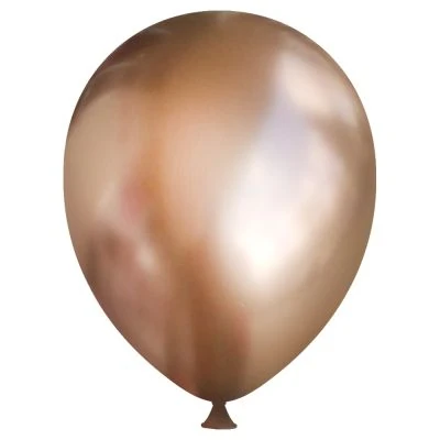 Balon Krom Renk Büyük 5'li - Bronz