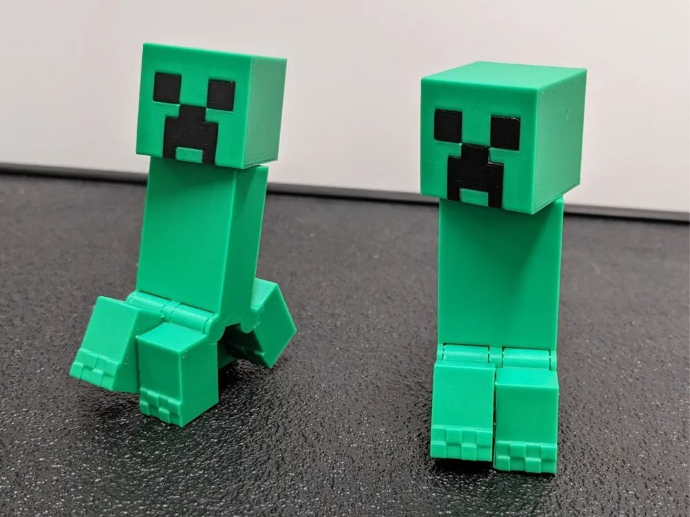 Minecraft Creeper Hareketli Oyun Figürü Oyuncak