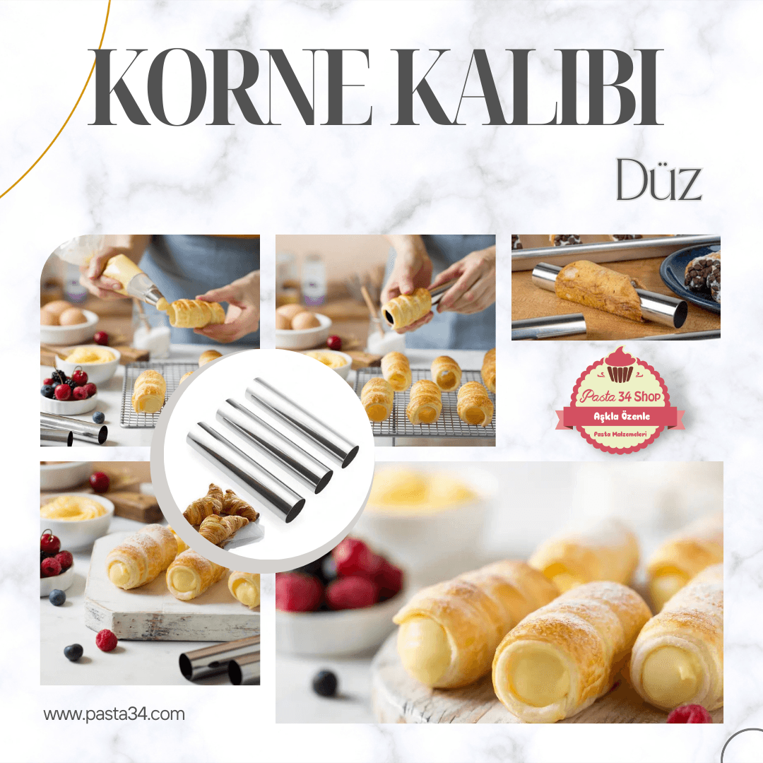6'lı Korne Kalıbı Düz