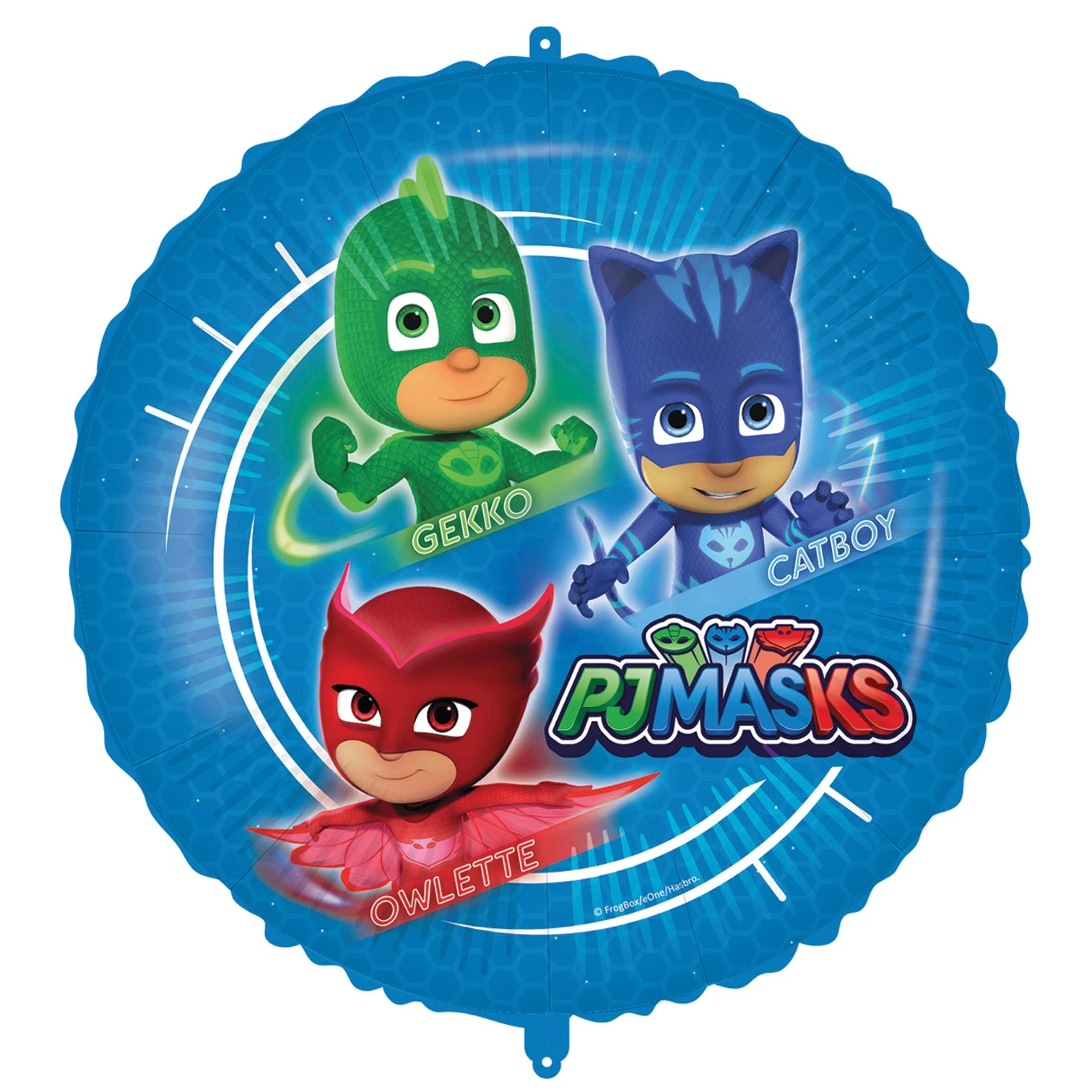 Pj Masks Yuvarlak Folyo Balon